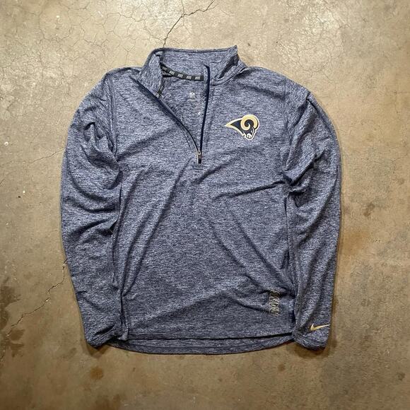 Accessories - LOS ANGELES RAMS Football NIKE Dri Fit Pullover Fleece - L